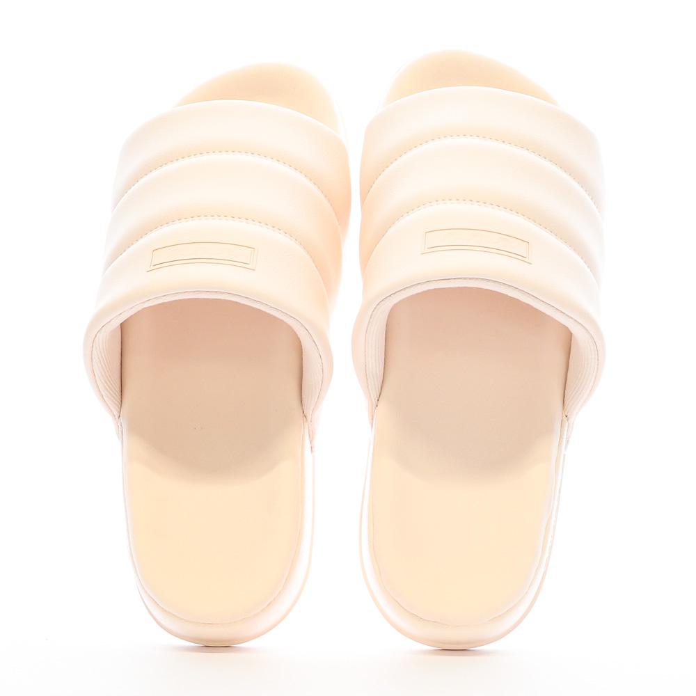 Claquettes Rose Pale Femme Adidas Adilette vue 3