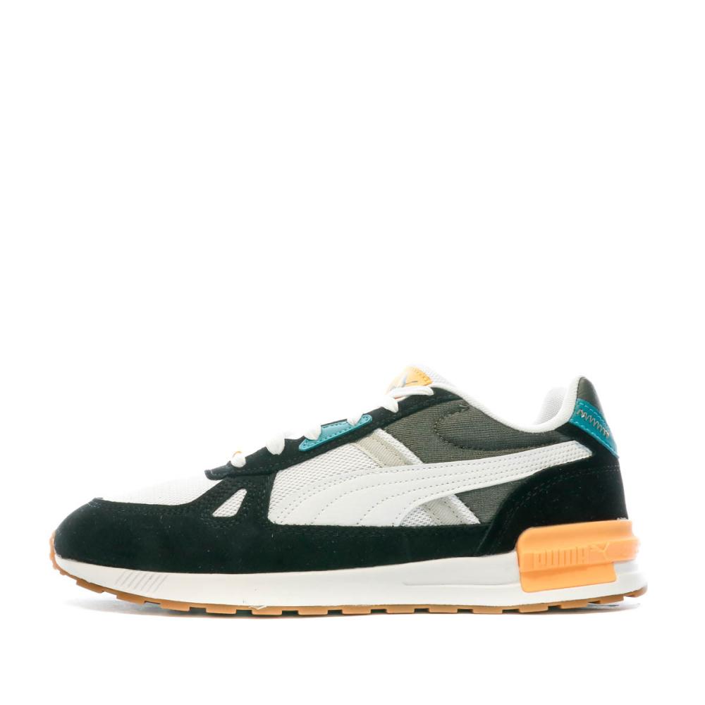 Baskets Noir/Orange Homme Puma Graviton Evening pas cher