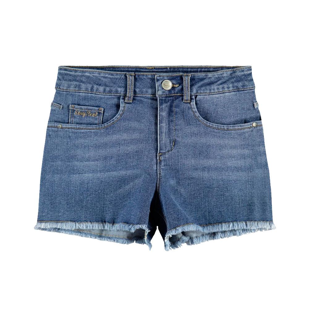 Short en Jean Bleu Fille Name It Frandi pas cher