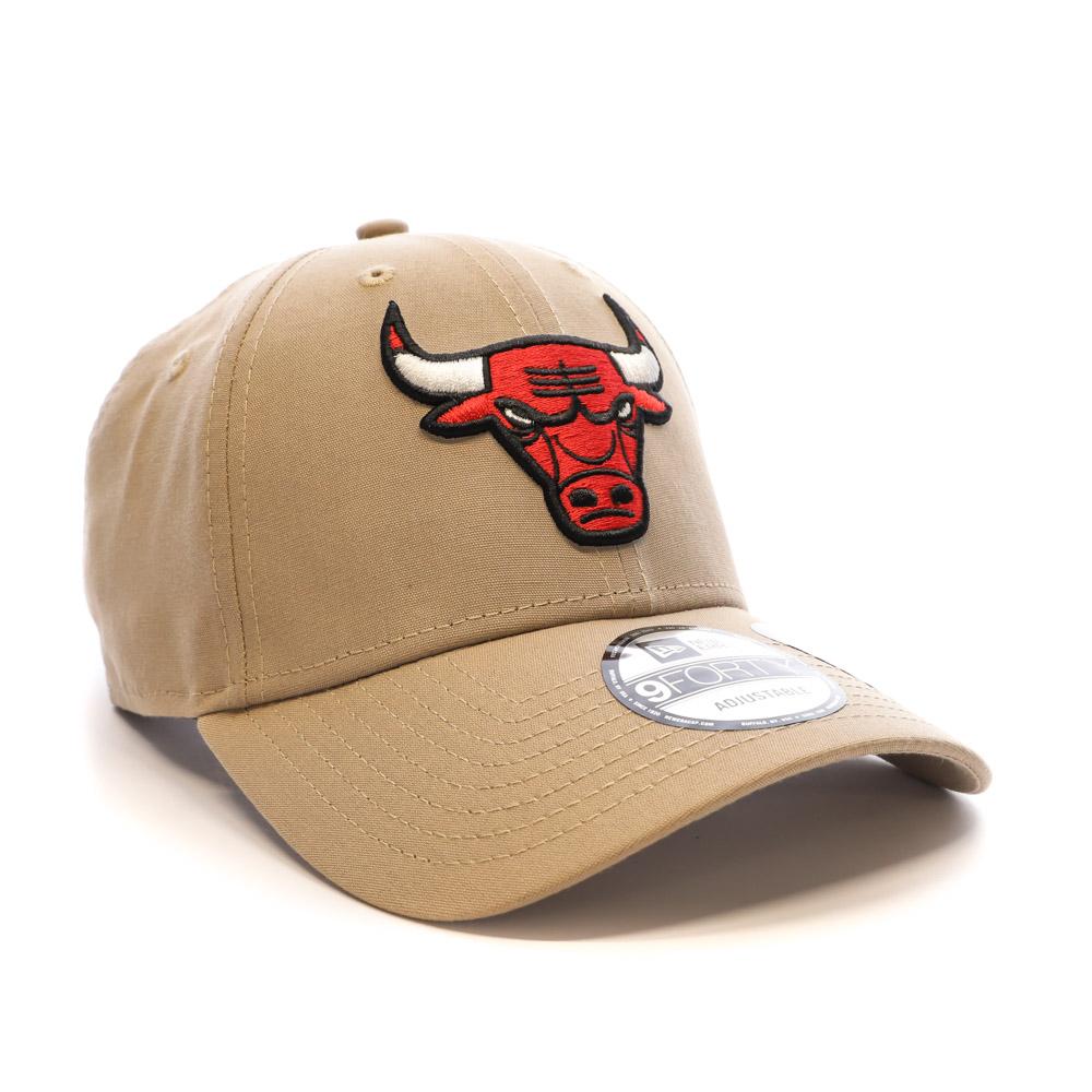 Casquette Beige/Rouge Homme New Era The League Chicago Bulls vue 2