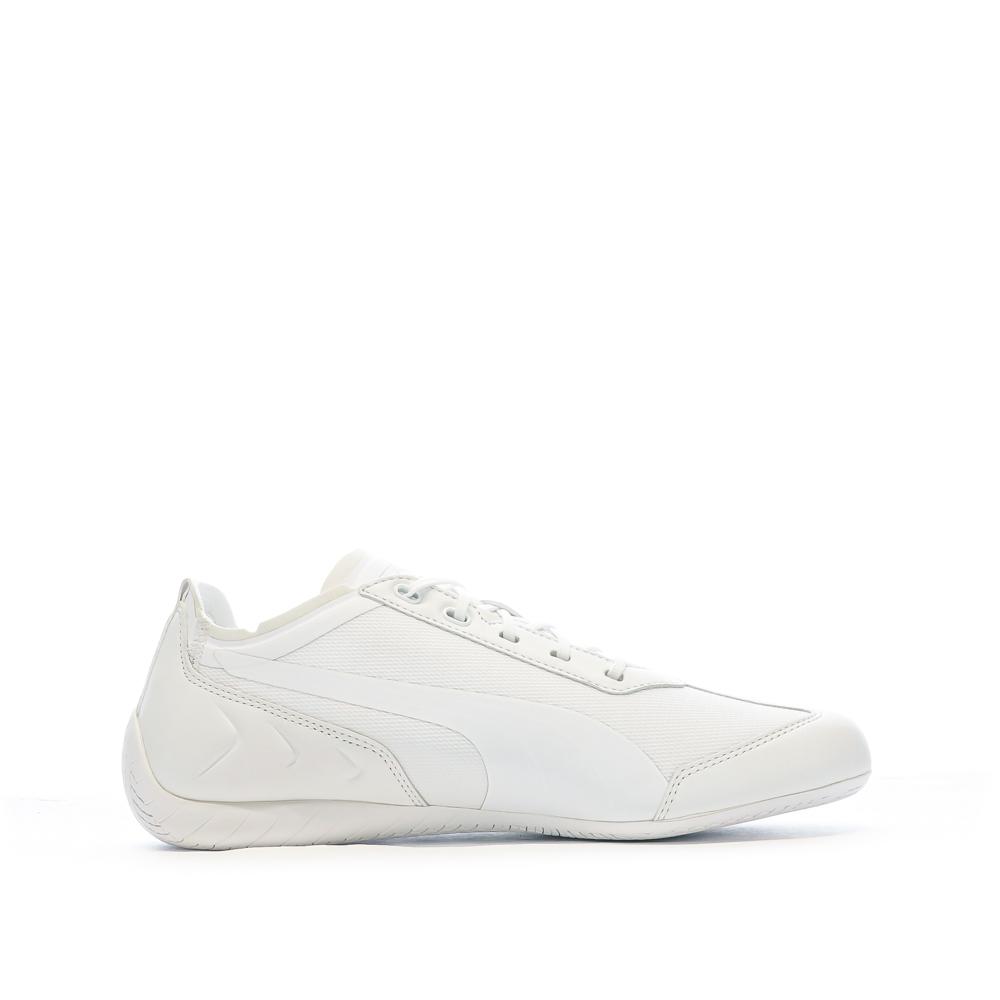 Baskets Blanches Homme Puma Speedcat X Porsche vue 2