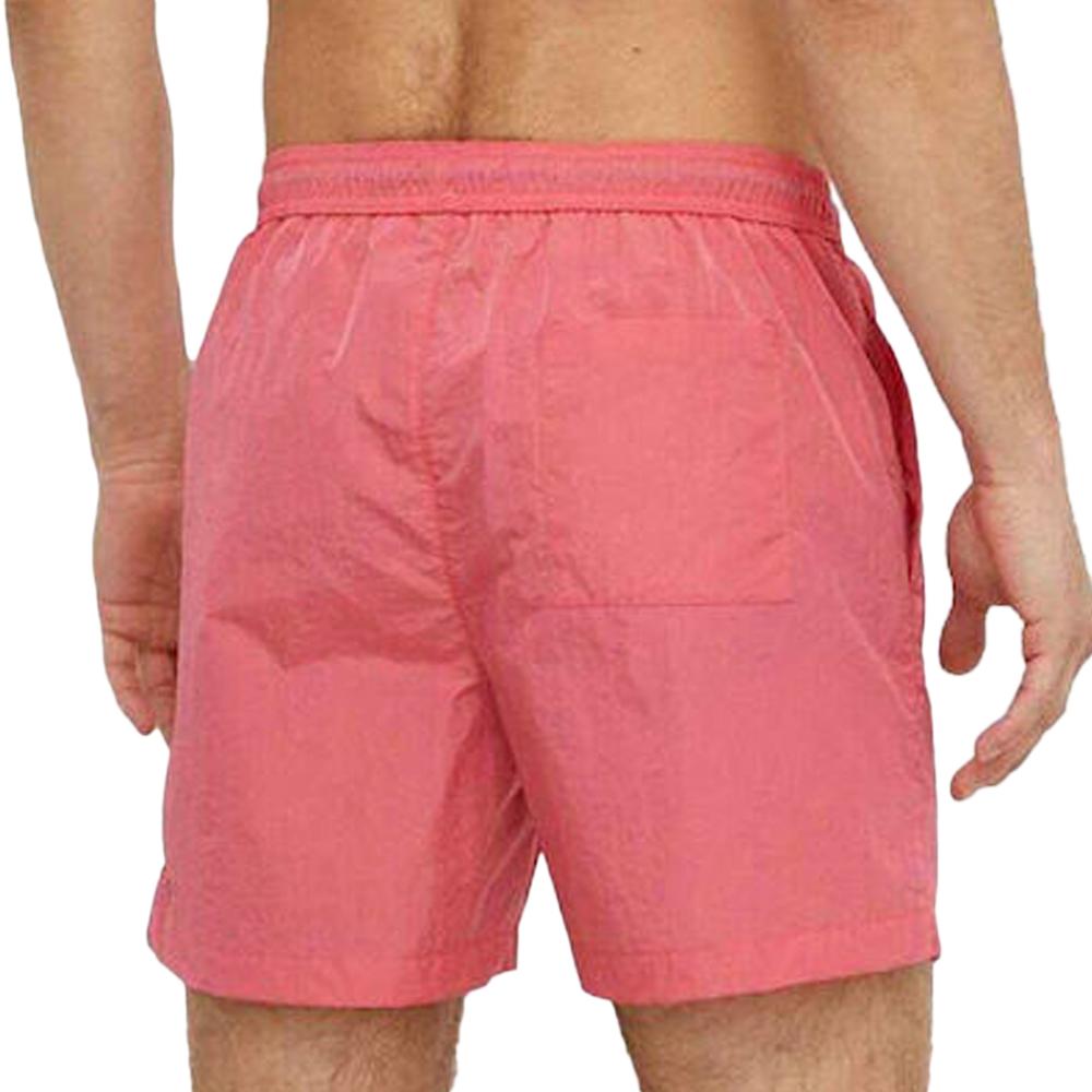 Short de bain Rose Homme Calvin Klein Jeans Medium Drawstring vue 2