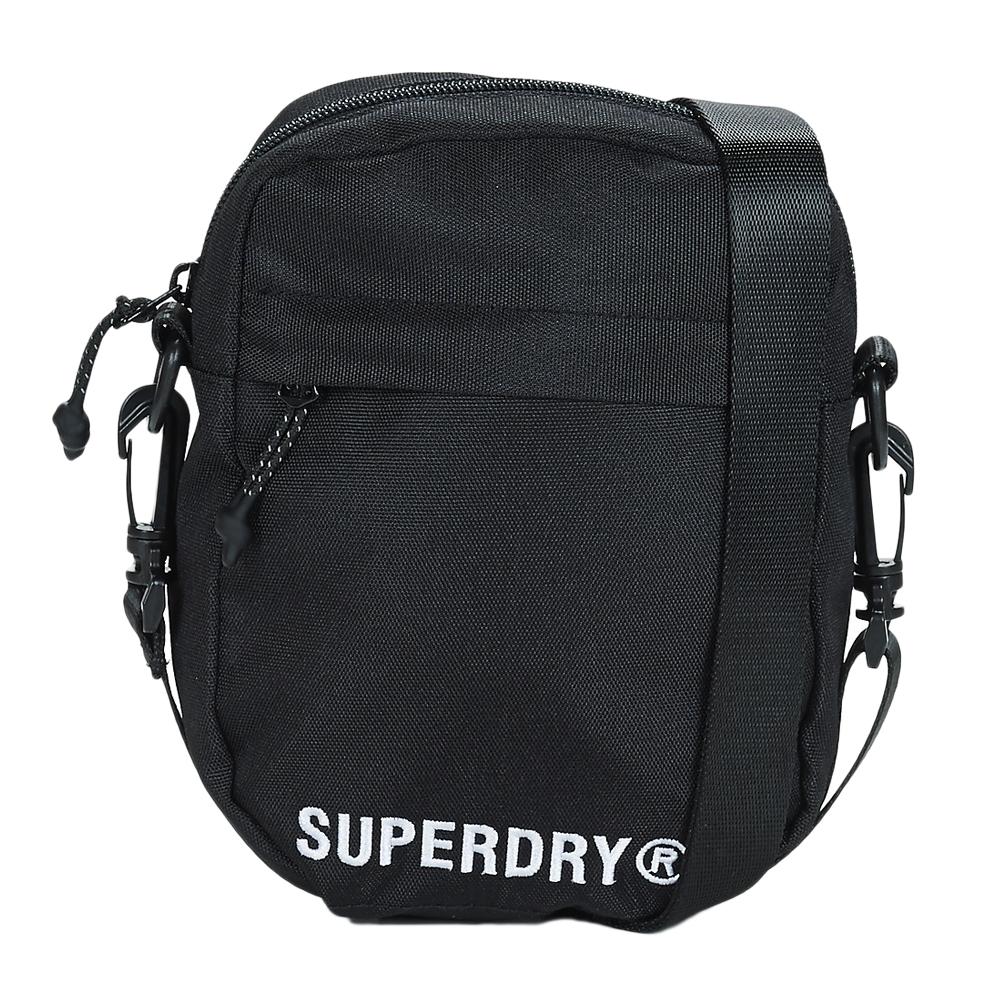 Sacoche Noire Homme Superdry Y9110247A pas cher