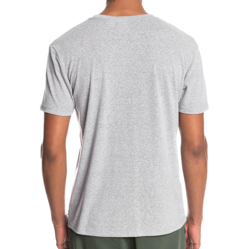 T-shirt Gris Homme Quiksilver Retro vue 2