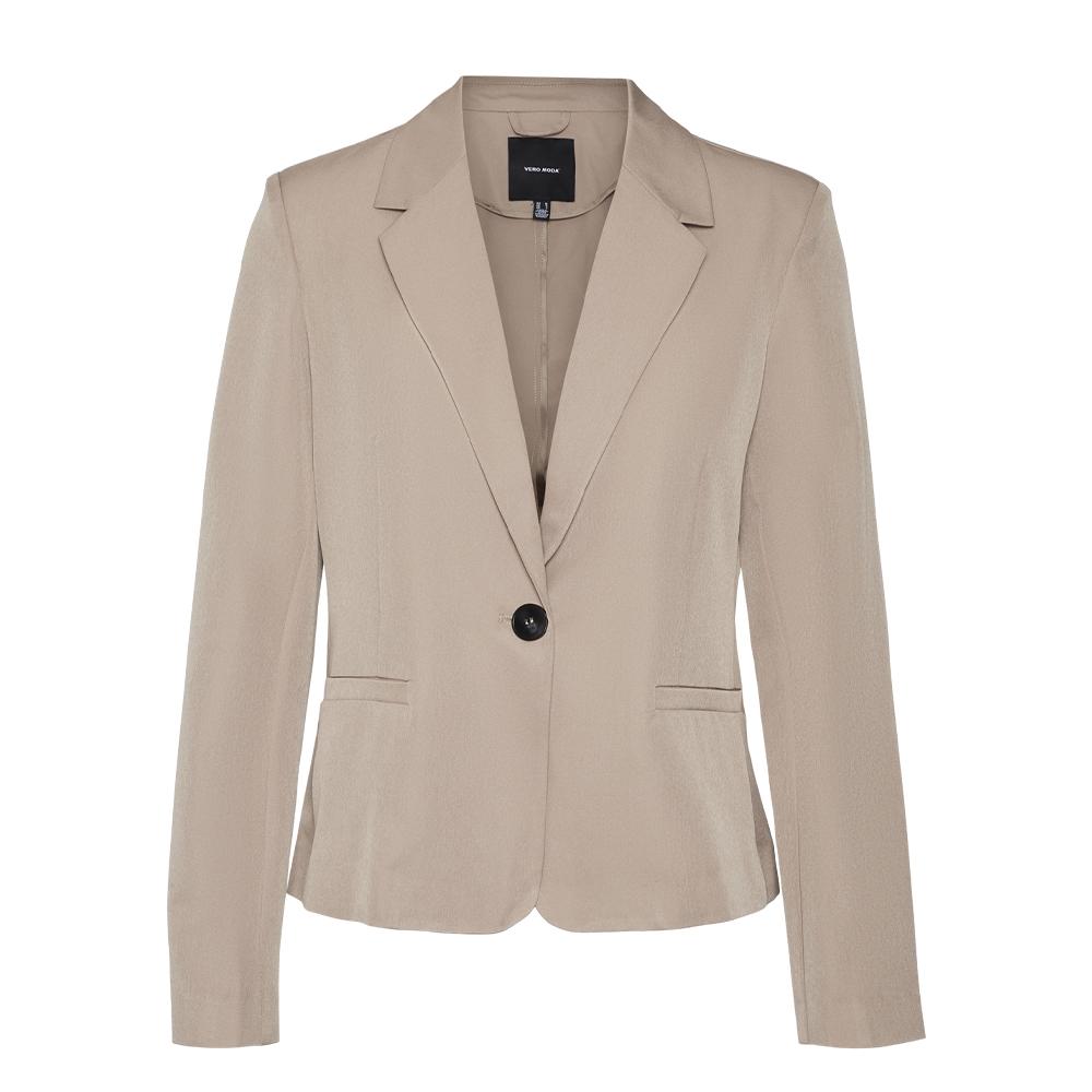 Blazer Beige Femme Vero Moda Raya Fitted pas cher