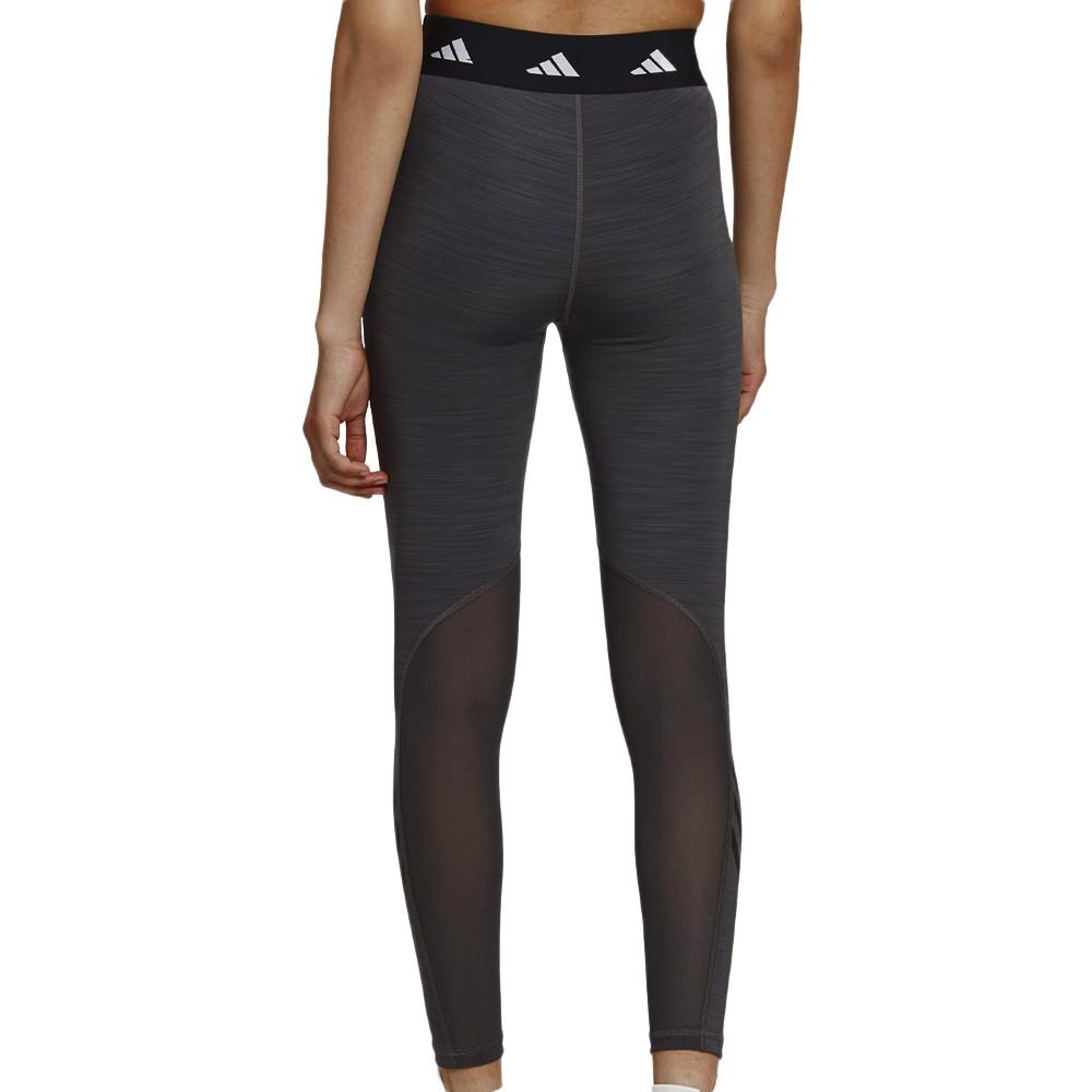 Legging Gris Foncé Femme Adidas 6087 vue 2