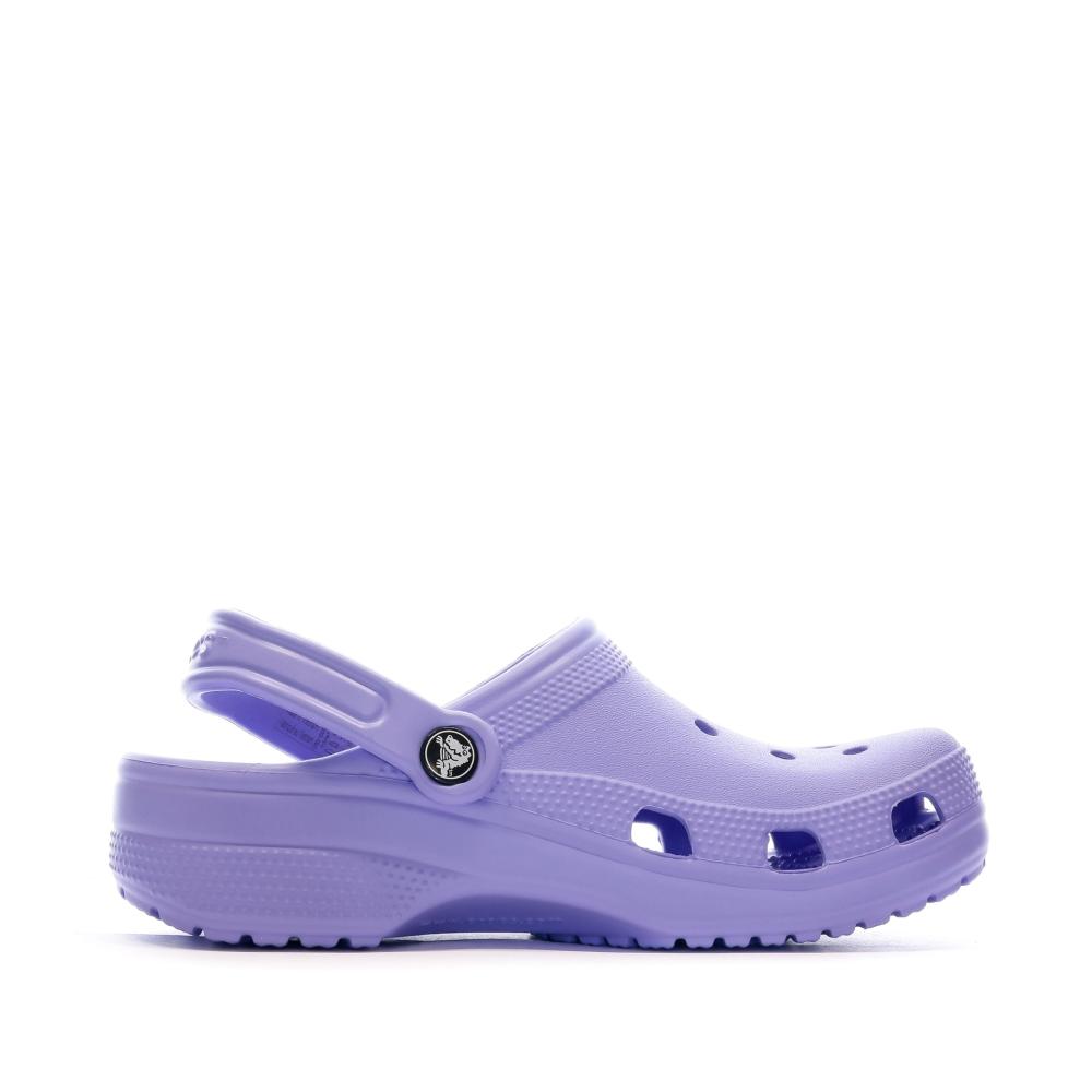 Sandales Crocs Violettes Femme Classic Sabot U vue 2