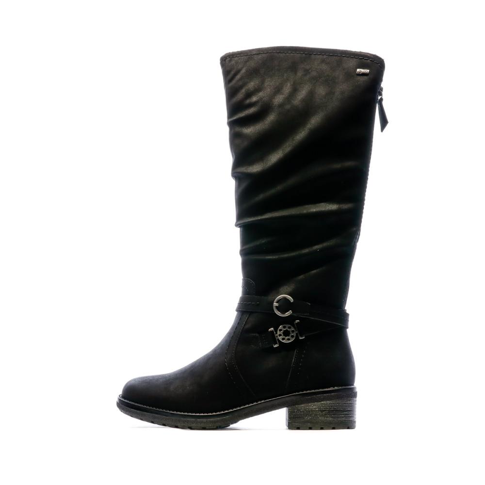 Bottes Noir Femme Relife Jarkot pas cher