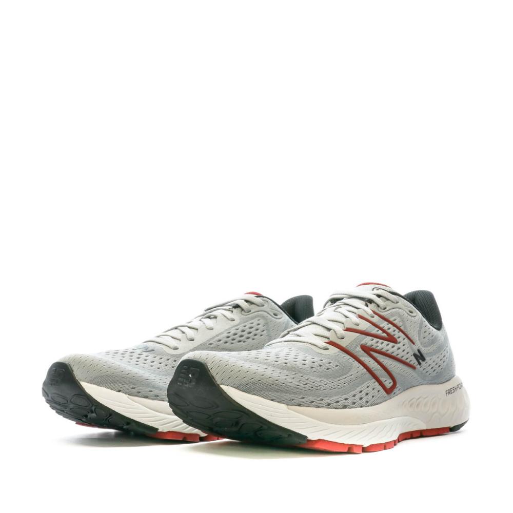 Chaussures de Running Grise/Rouge Homme New Balance 880 vue 6