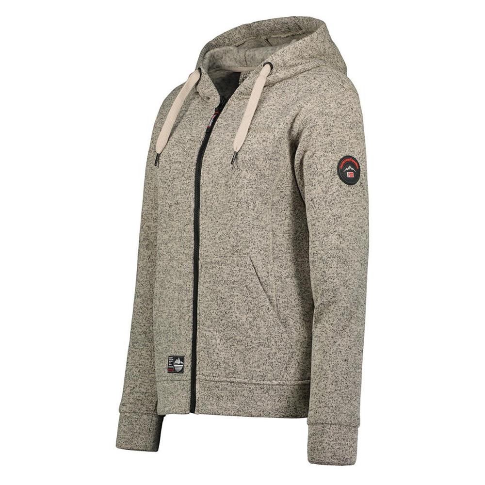 Veste Polaire Gris Chiné Femme Geographical Norway Talerte vue 3