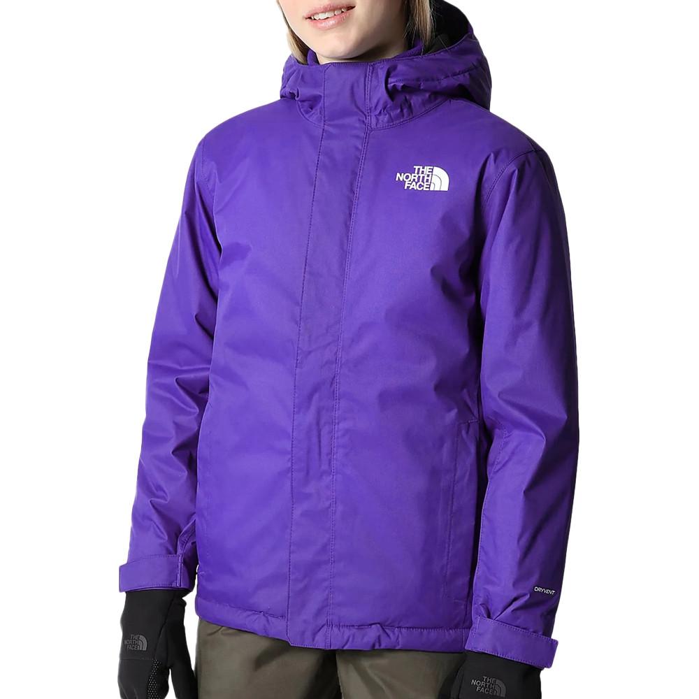 Manteau Violet Garcon The North Face Teen Snowquest