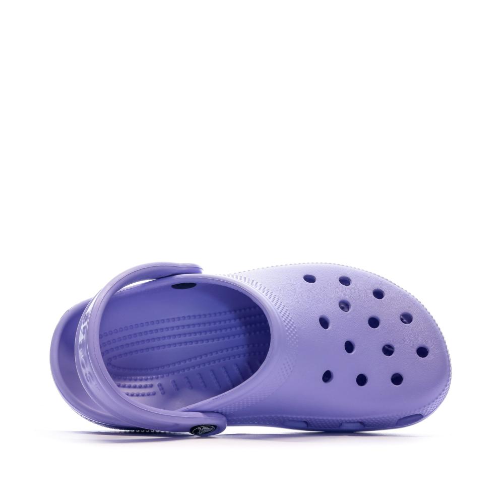 Sandales Crocs Violettes Femme Classic Sabot U vue 4