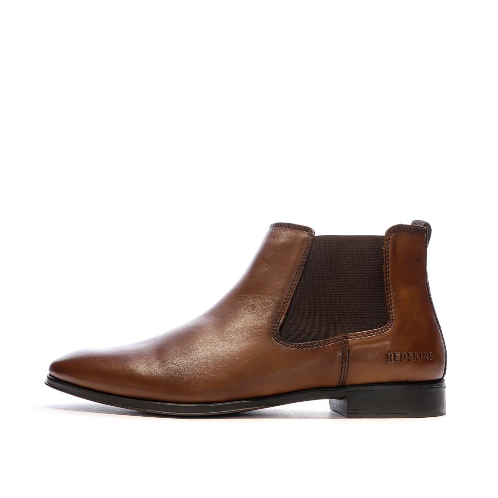 Boots Marron Homme Redskins Another pas cher