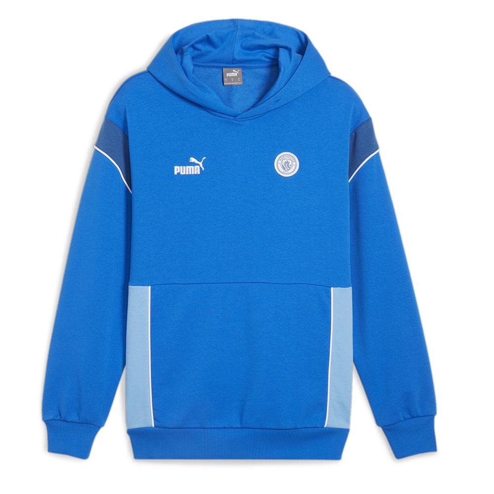 Manchester City Sweat Bleu Homme Puma Hoo pas cher