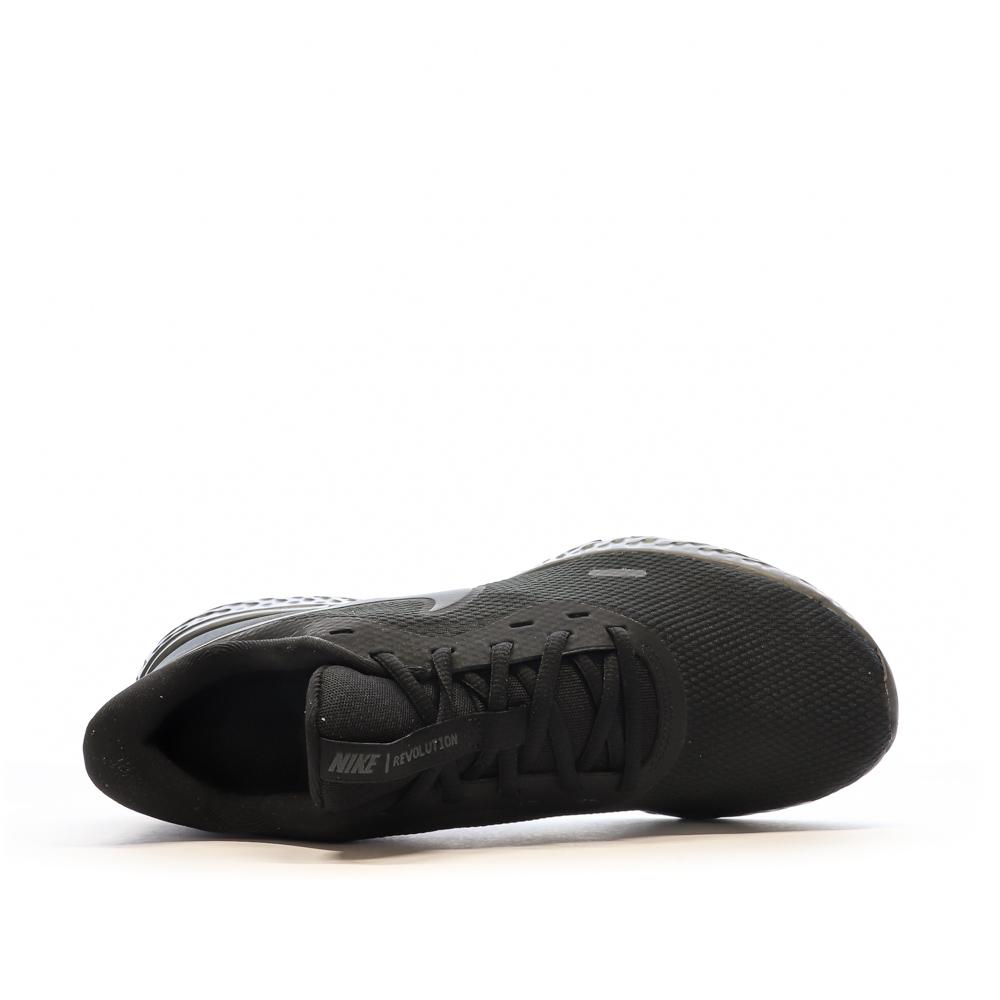 Chaussures de Running Noire Homme Nike Revolution 5 vue 4