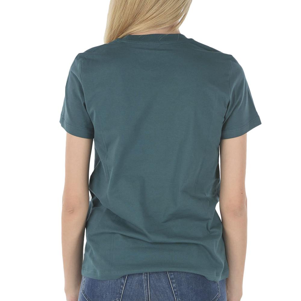 T-shirt Bleu Canard Femme Diesel Sily vue 2