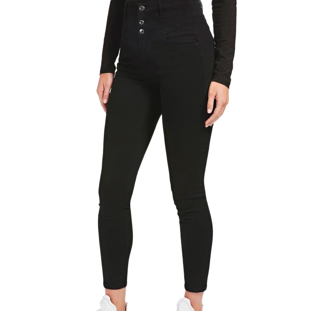 Jean Skinny Noir Femme Guess W0YA13D3OA4 Espace des marques