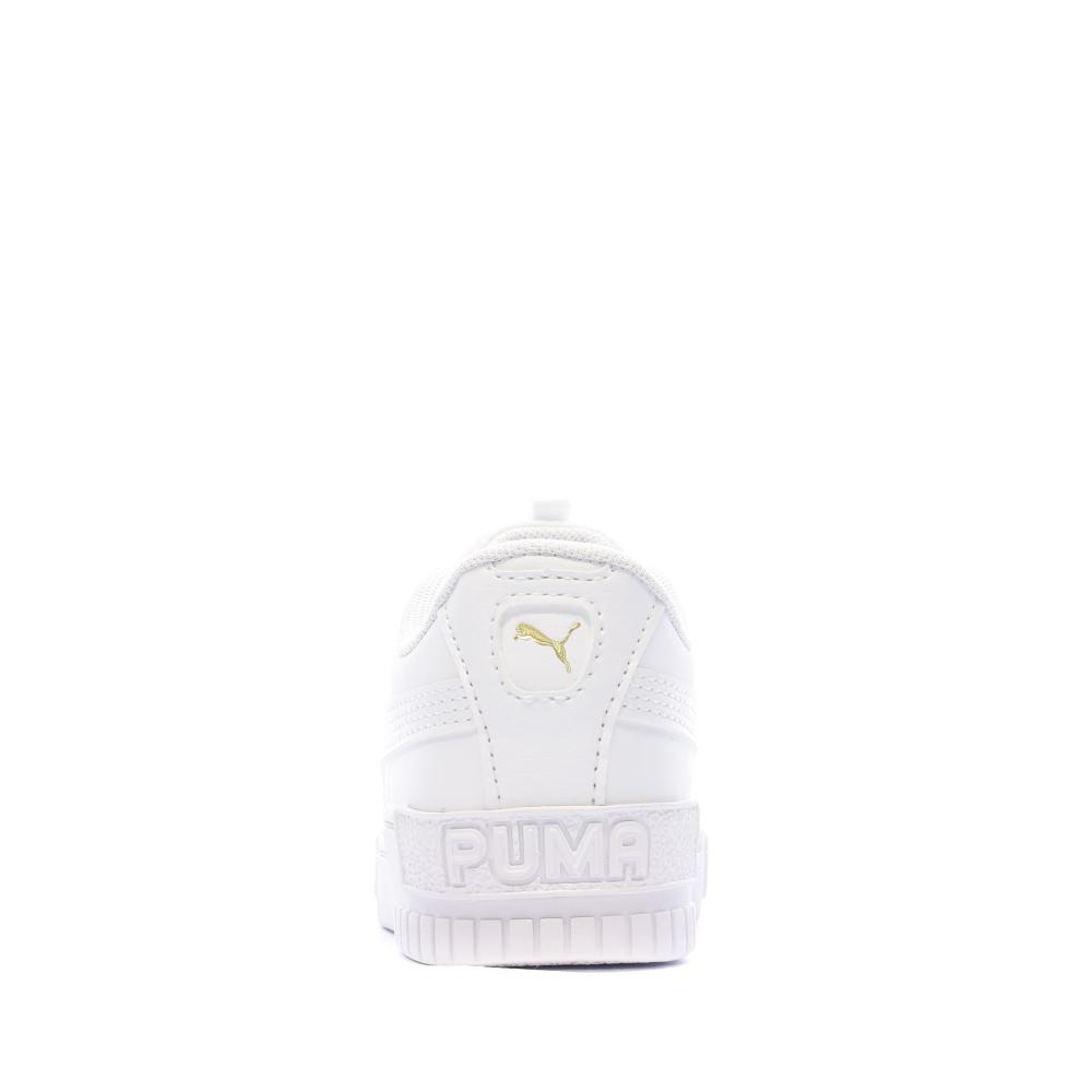 Baskets Blanches Fille Puma Cali Sport vue 3