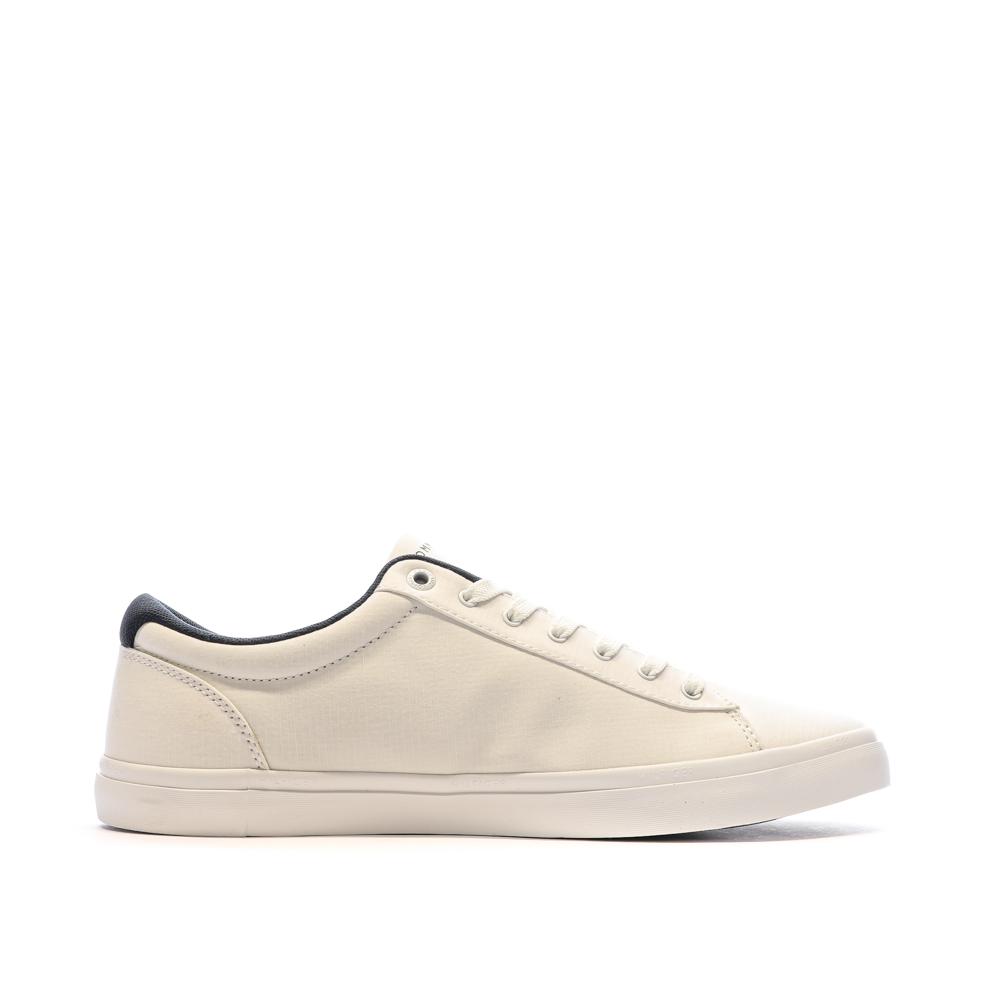 Baskets Blanche/Marine Rayures Homme Tommy Hilfiger Détail vue 2