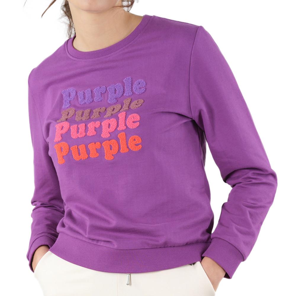 Sweat Violet Femme Deeluxe Purple pas cher