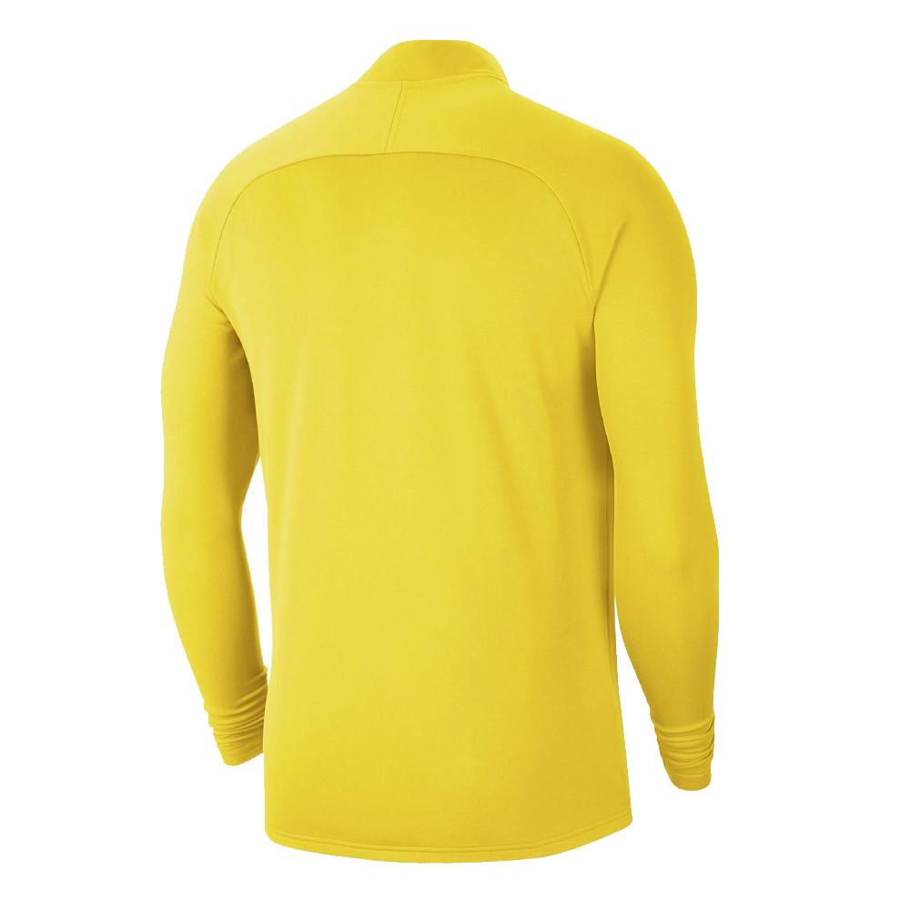 Sweat 1/4 Zip Jaune Homme Nike Academy vue 2