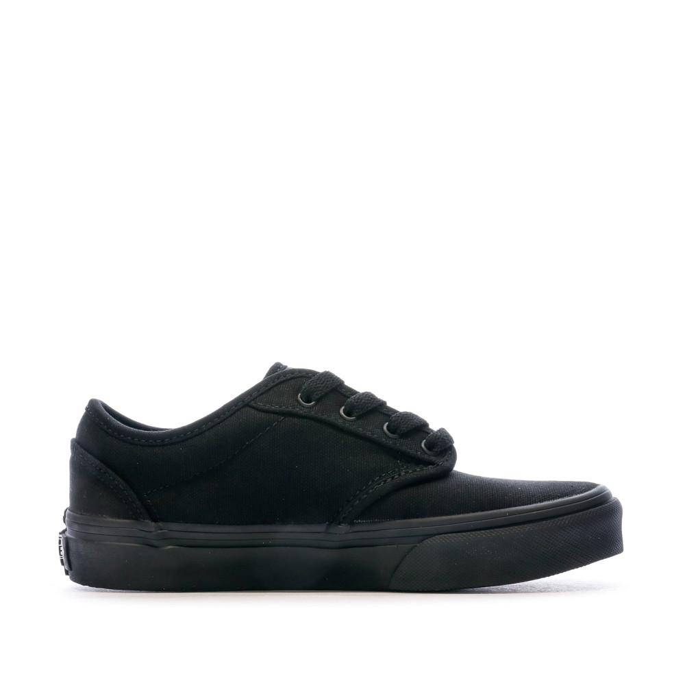 Baskets Noires Garçon Vans Atwood vue 2