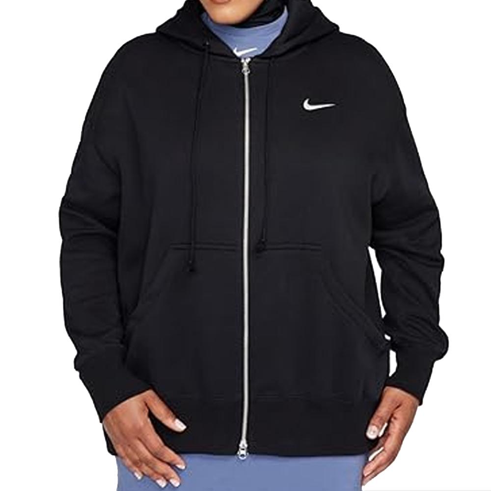 Sweat Zippe Noir Femme Nike Nsw Phnx Espace des marques