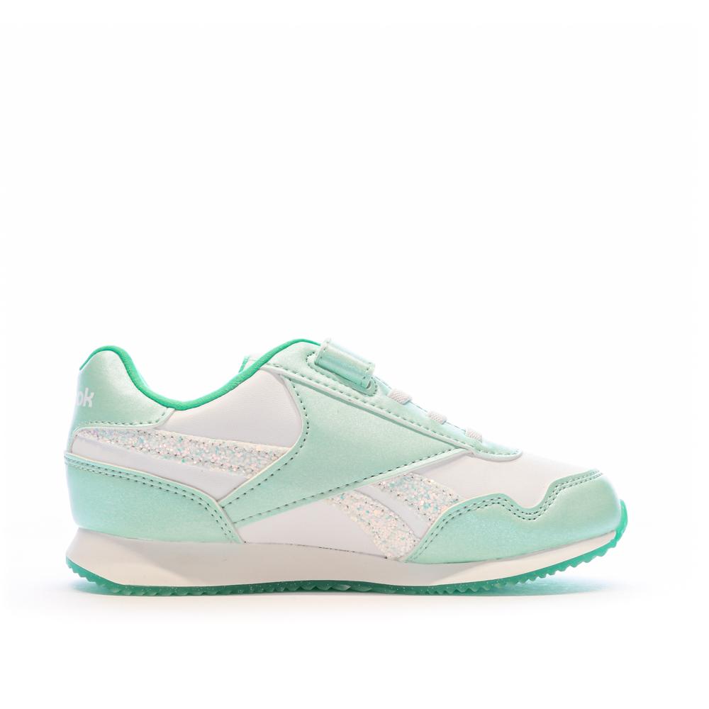 Baskets Blanc/Vert Fille Reebok Reebok Royal vue 3