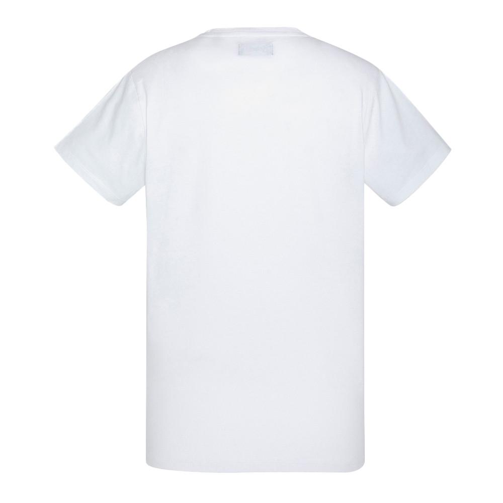 T-shirt Blanc Homme Schott Vintage vue 2