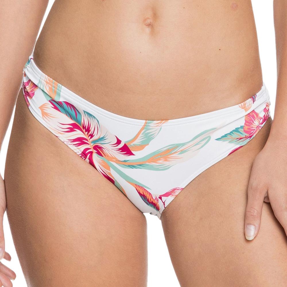 Bas de Bikini Blanc/Rose Femme Roxy Lahaina Bay pas cher