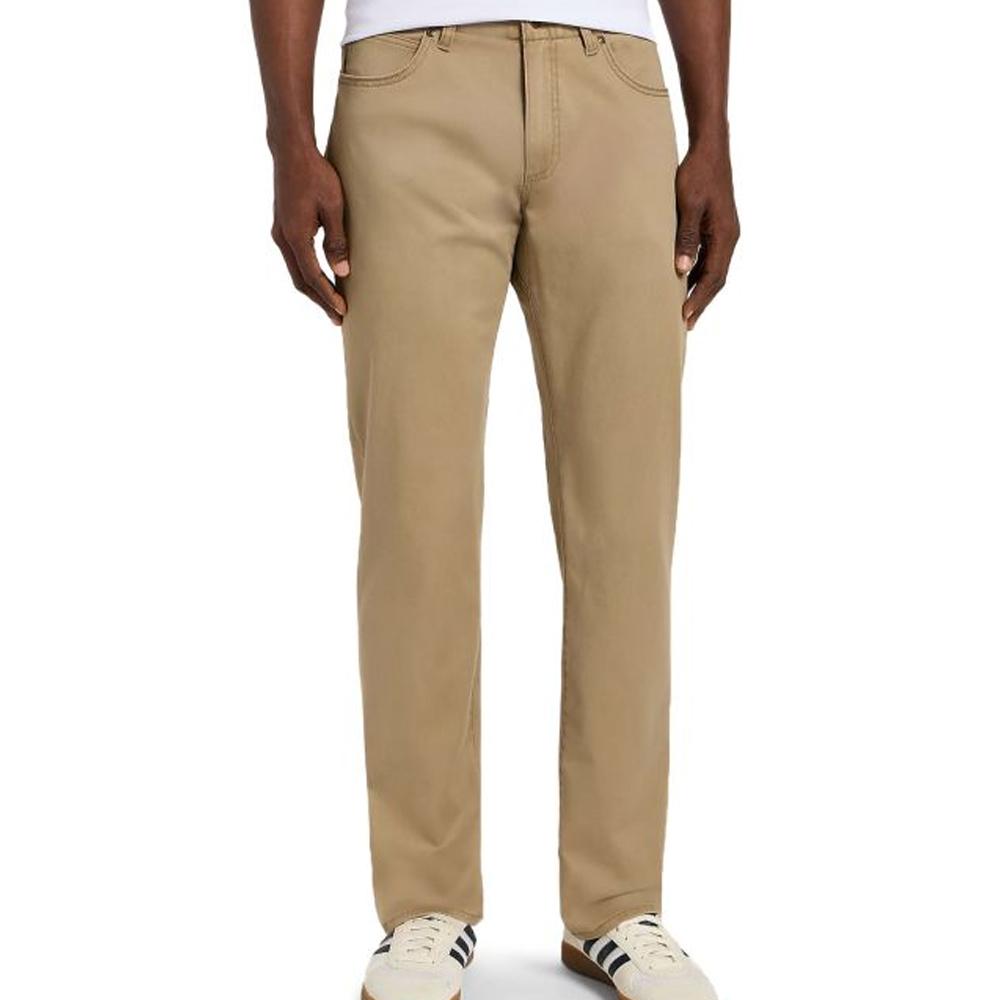 Pantalon Straight Fit Beige Homme Lee Oscar pas cher