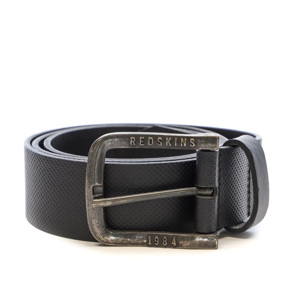 Ceinture Noire Homme Redskins Nifes pas cher