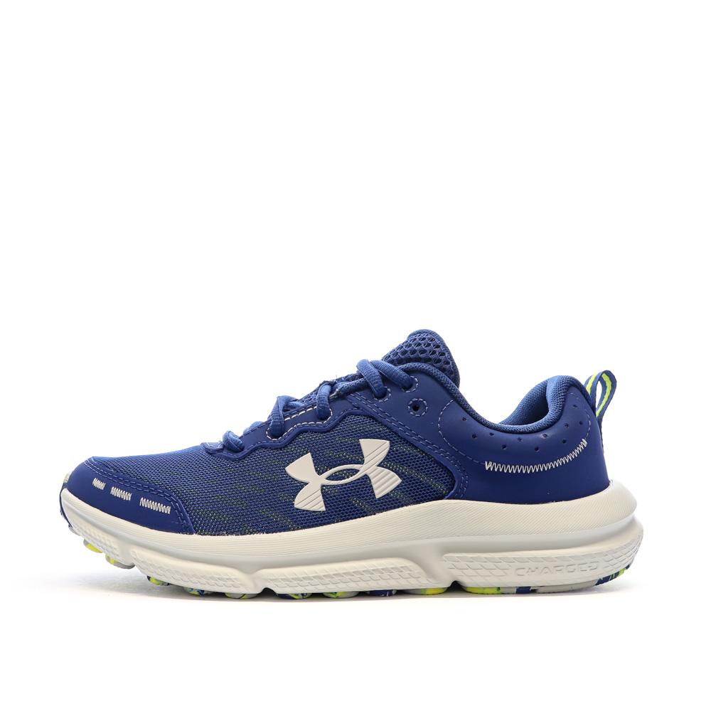 Baskets Bleu/Blanche Garçon Under Armour Bgs Assert pas cher