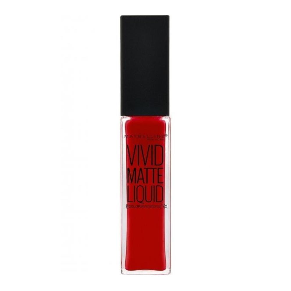 Rouge à lèvres liquide Vivid Matte Maybelline 25 Orange Shot pas cher