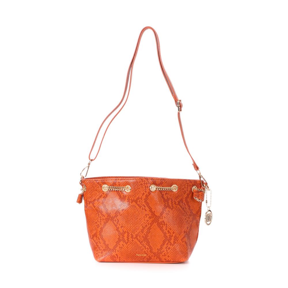 Sac Seau Orange Femme Manoukian Milly pas cher