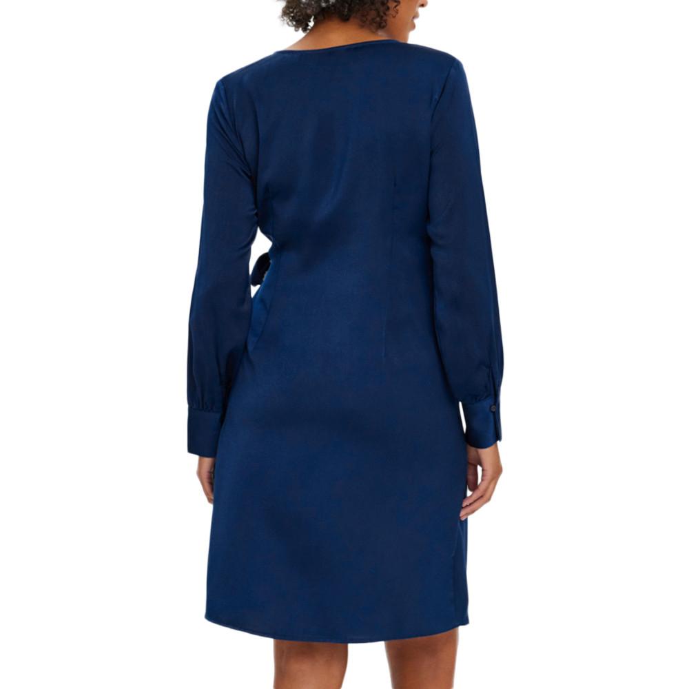 Robe Bleu Femme Vero Moda Maternity Isa vue 2