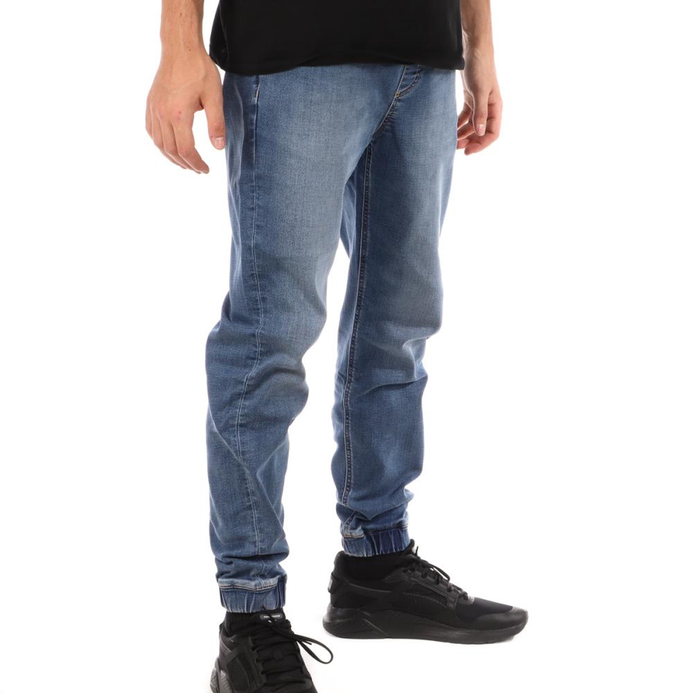 Pantalon Bleu Homme Schott Jogger pas cher