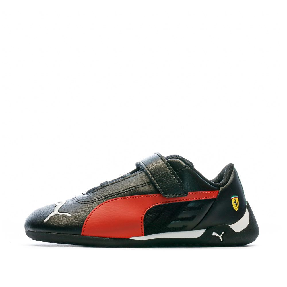 Baskets Noir Garçon Puma Ferrari Race 306548- pas cher