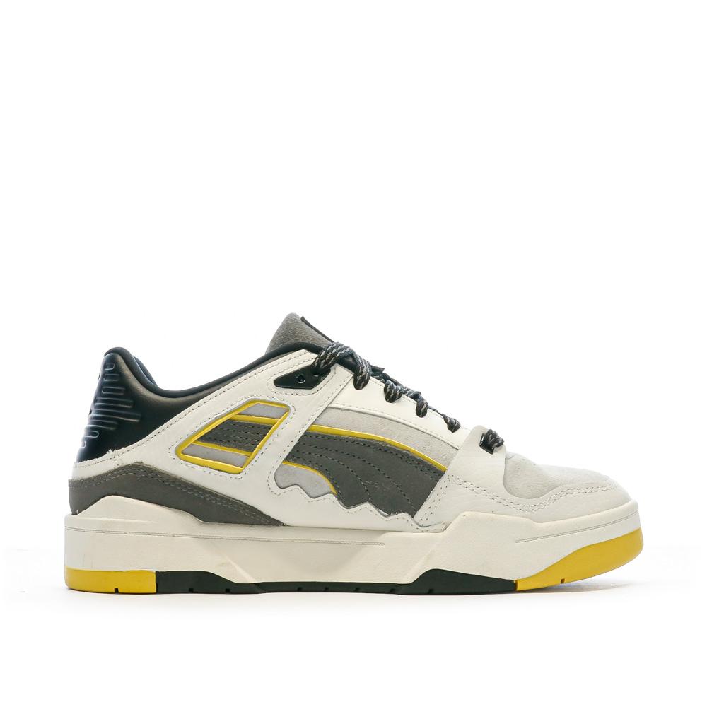 Baskets Blanches/Grises Homme Puma Slipstream vue 2