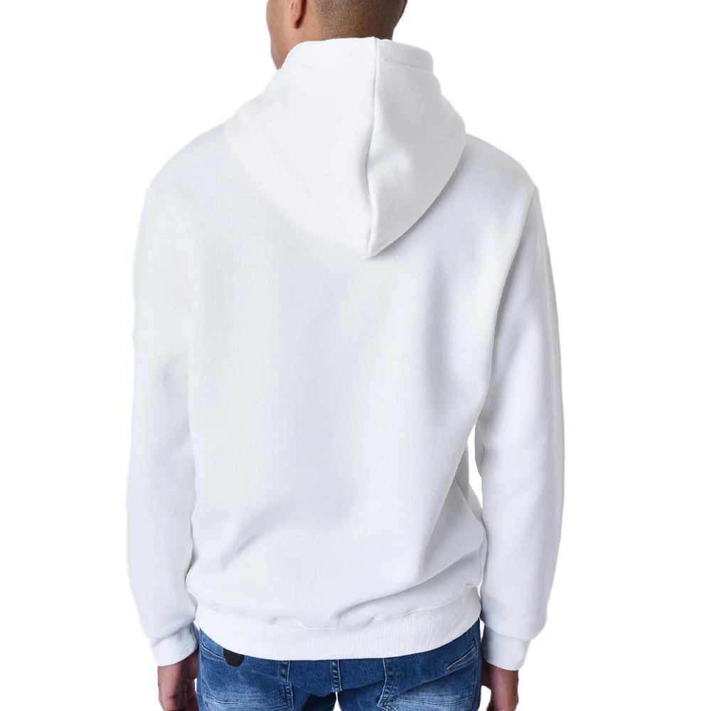 Sweat Zippé Blanc Homme Project X Paris Broderie Origin vue 2