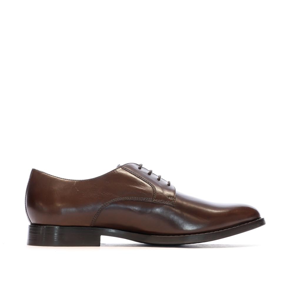 Chaussures de Ville Marron Homme Geox Hampstead vue 2