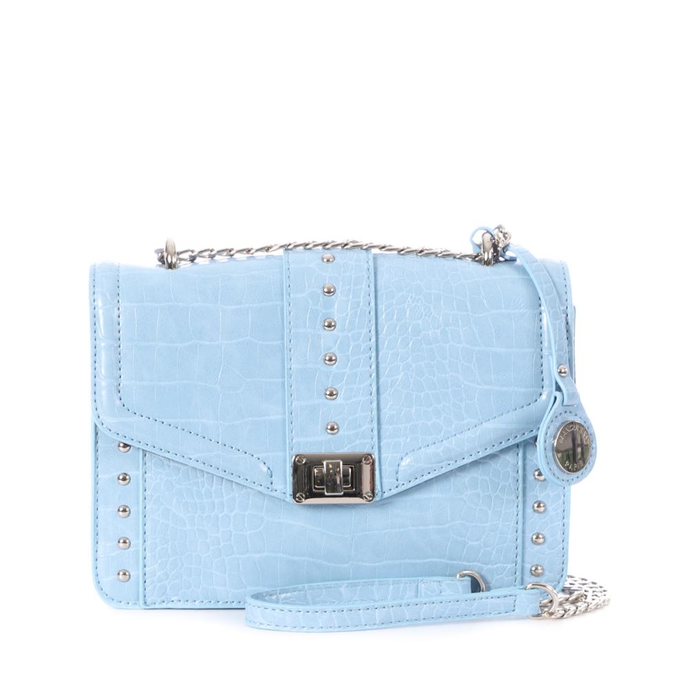 Sac Bandoulière Bleu Femme Manoukian Pauline pas cher