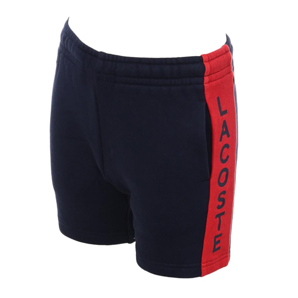 Short Marine Garçon Lacoste Tjr pas cher