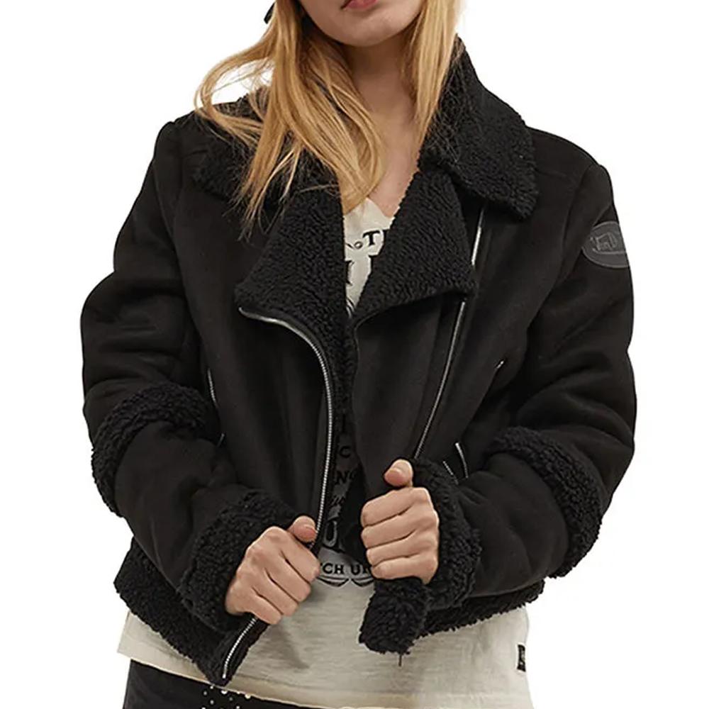 Veste Noire Femme Von Dutch Sweety pas cher