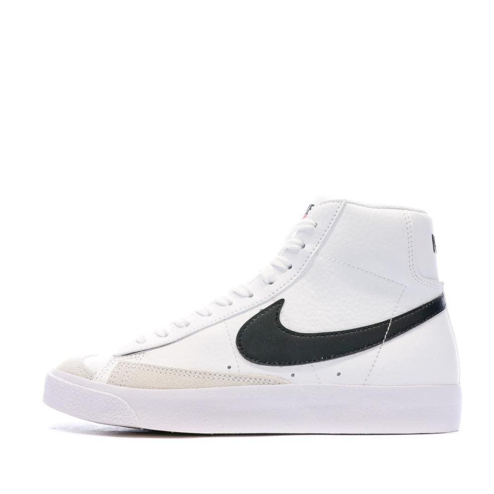 Baskets Blanc Noir Femme Nike Blazer Mid 77 Espace des marques