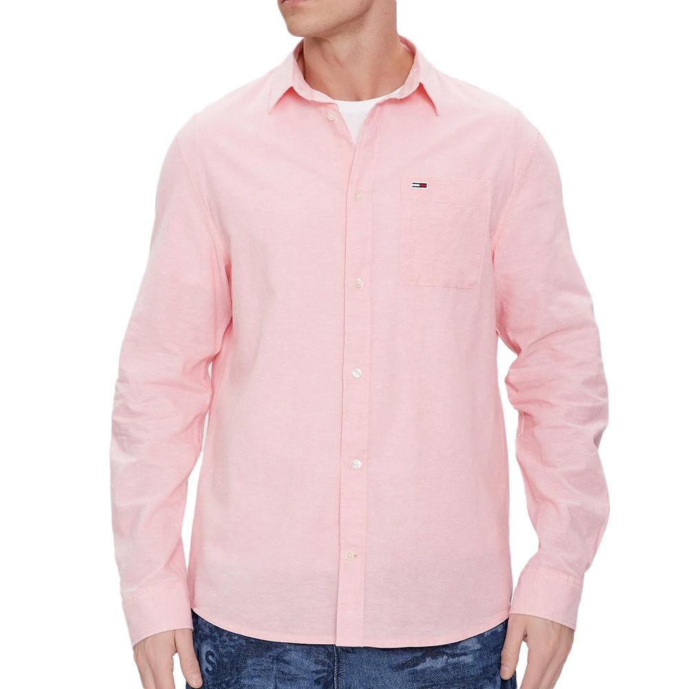 Chemise Rose Homme Tommy Hilfiger DM0DM18962 pas cher