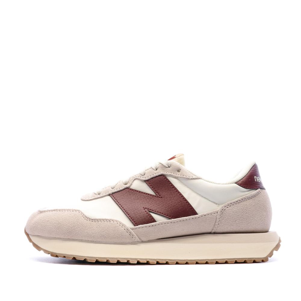 MS237 Baskets Beige Bordeaux Homme New Balance