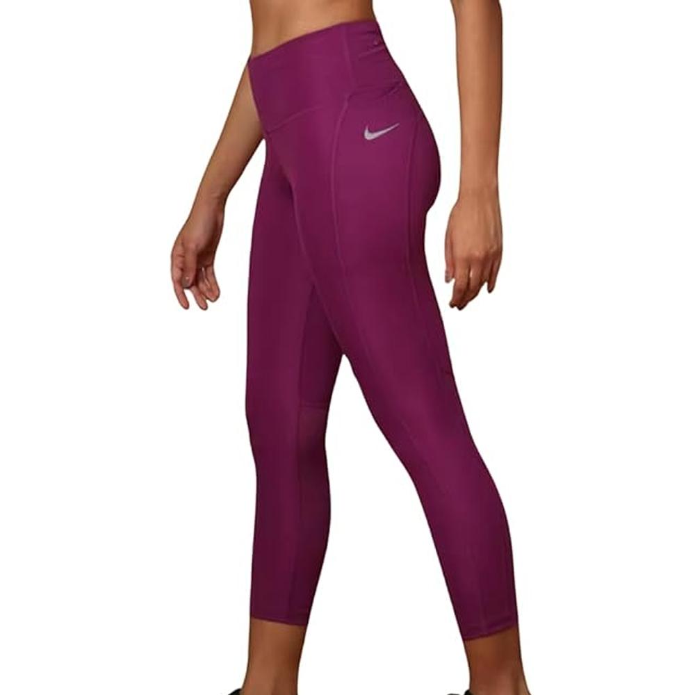 Legging Violet Femme Nike Fast Crop pas cher