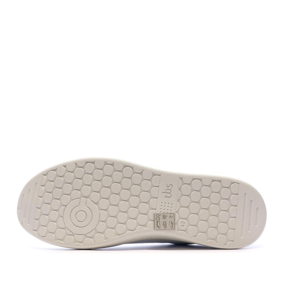 Baskets Blanc/Marine Homme TBS Lillian vue 5