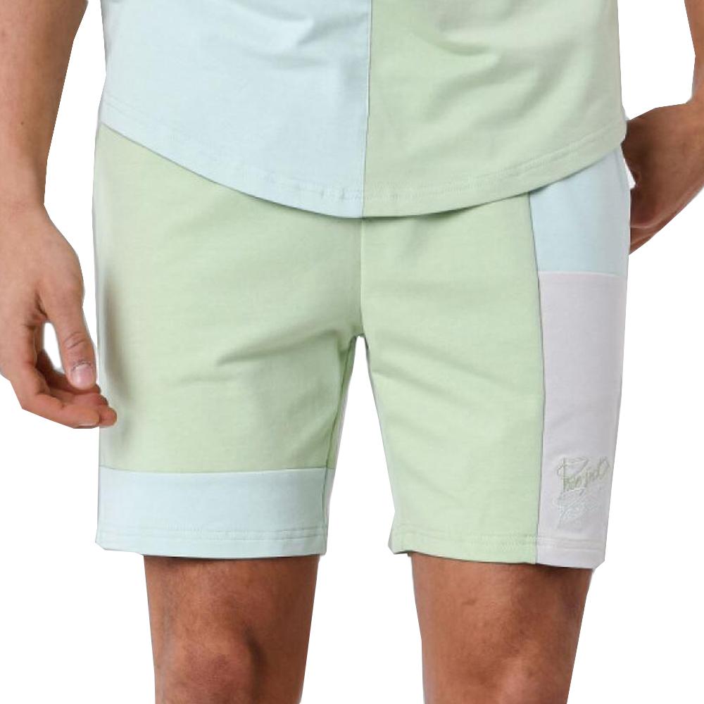 Short Vert/Bleu Homme Project X Paris 2340030 pas cher